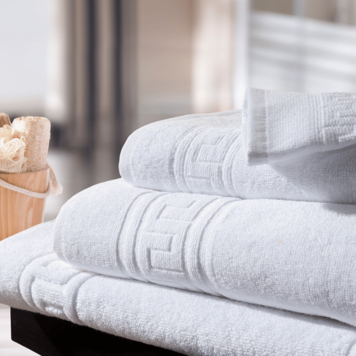 Tissco fournisseur linge de bain grossiste serviette de bain eponge grec 400 gr pour hôtel qualité professionnelle