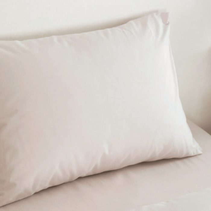 Tissco fournisseur linge de lit hôtel qualité professionnelle taie d'oreiller forme sac polycoton sable