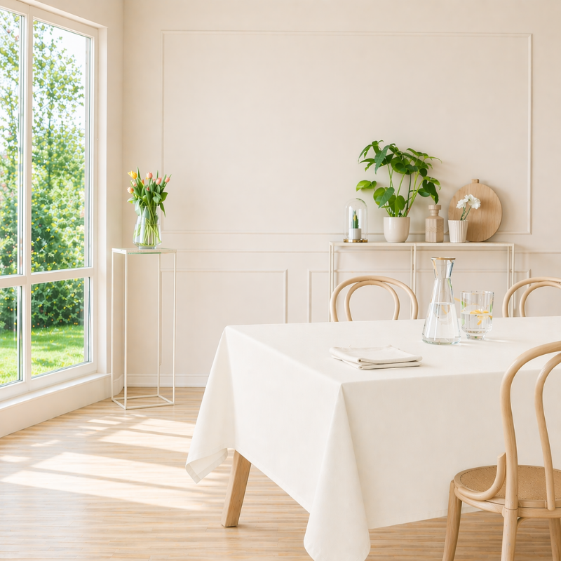 tissco nappe sur-mesure serviette de table set de table made In France qualité professionnelle gamme brugges coloris écru 03