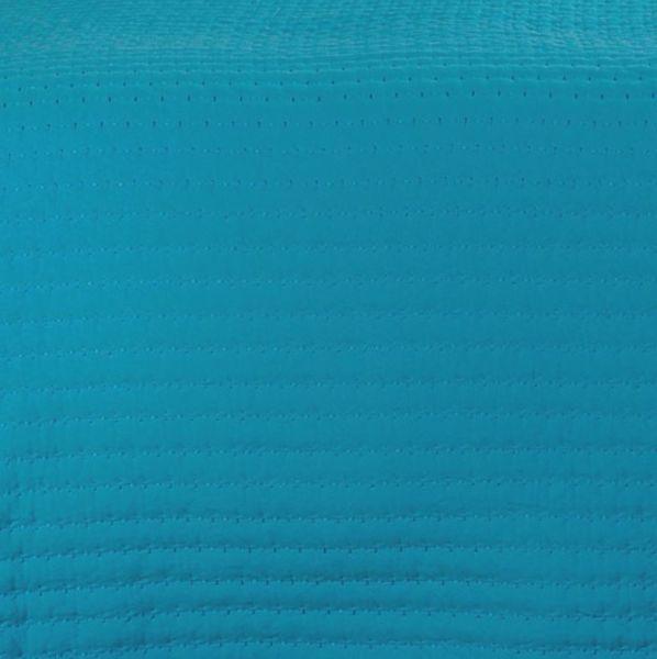 Tissco fournisseur jeté de lit riviera coloris turquoise 40