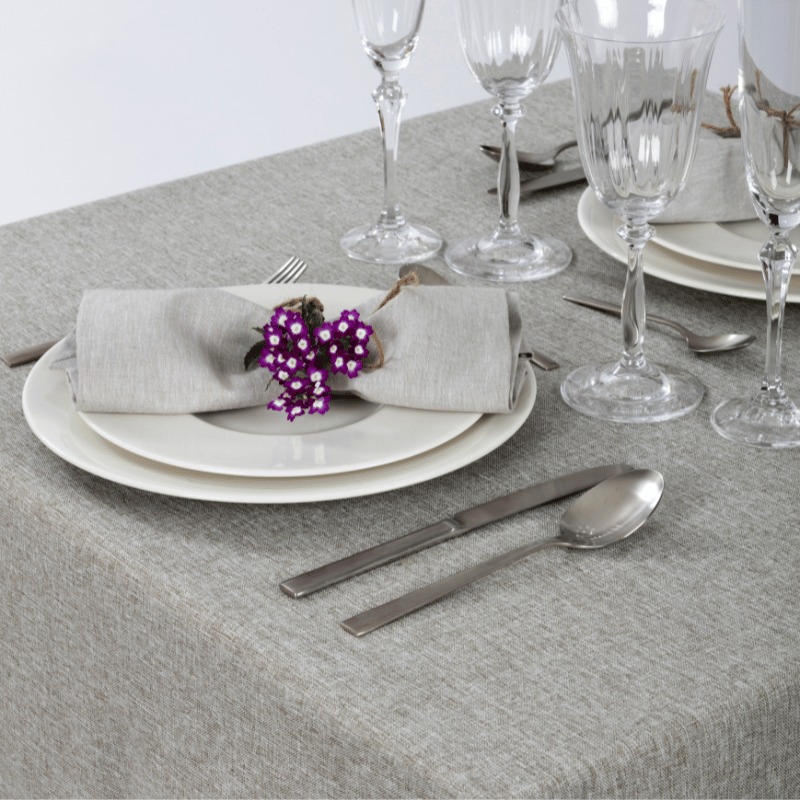 Tissco nappe restaurant sur-mesure serviette de table set de table made In France qualité professionnelle gamme elga