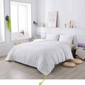 Tissco fournisseur de jeté de lit pour hôtel gamme century coloris blanc