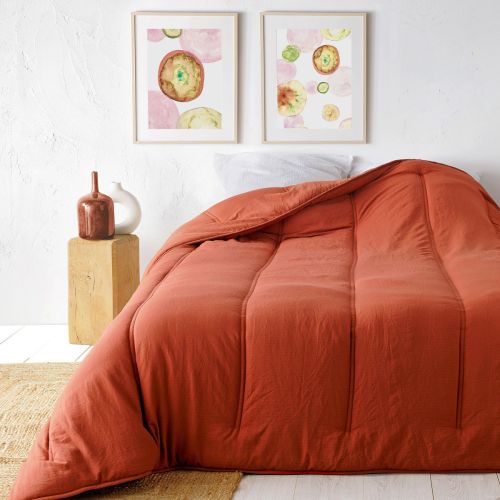 Tissco couvre-lit, dessus de lit jeté de lit cindy rouille pour hôtellerie